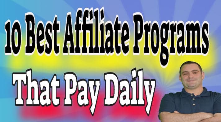 10 Best affiliate programs that pay daily