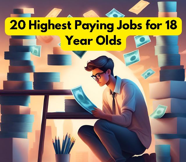 Revealed 20 Highest Paying Jobs For 18 Year Olds