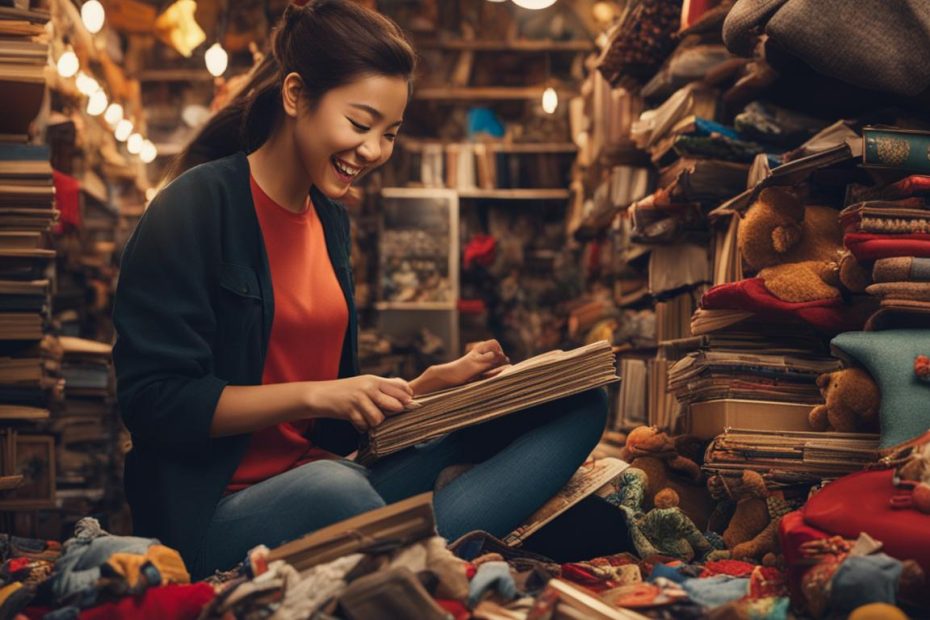 Flipping second-hand items for pocket money