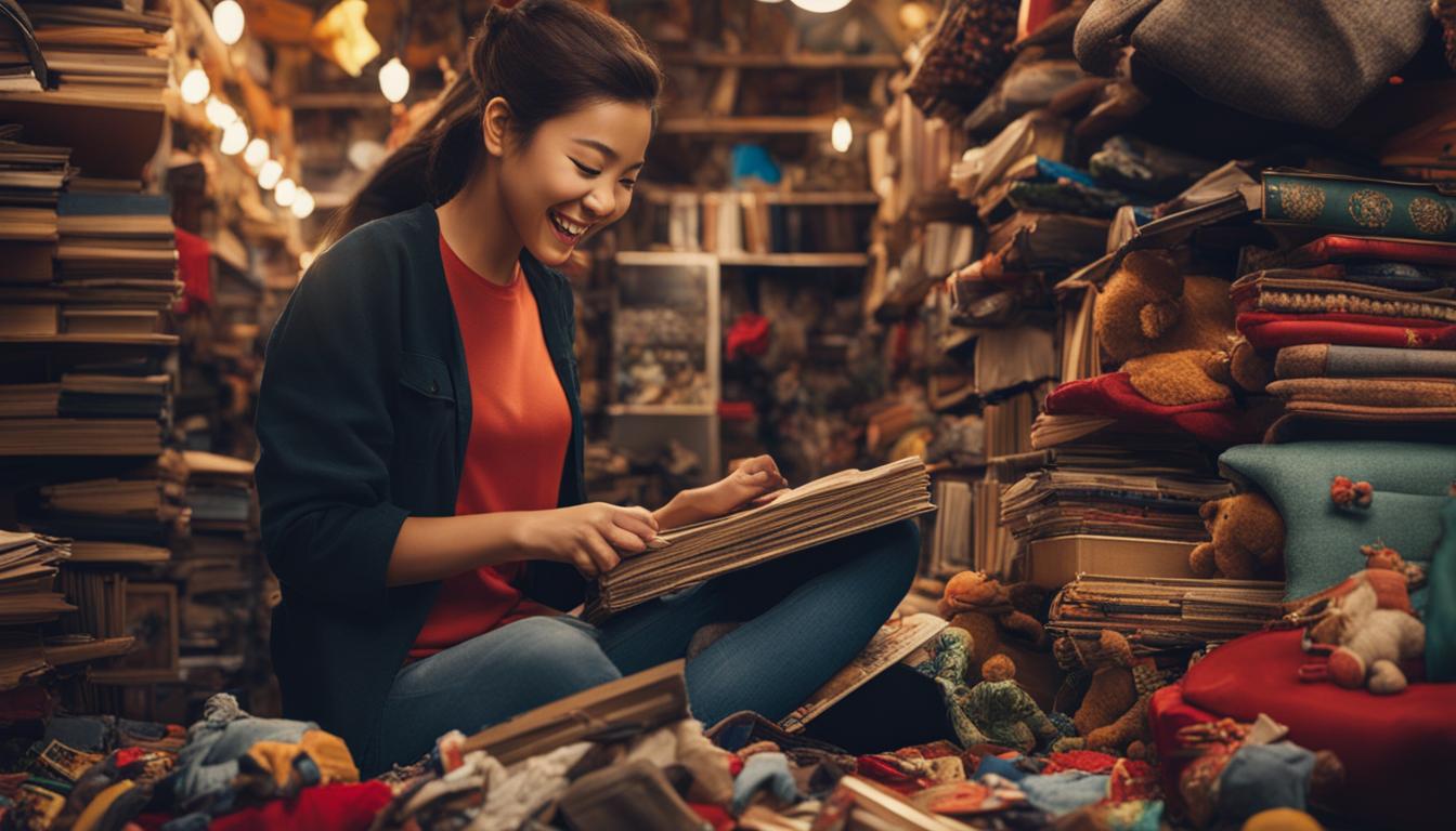 Flipping second-hand items for pocket money