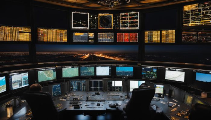 Air Traffic Controllers in Action